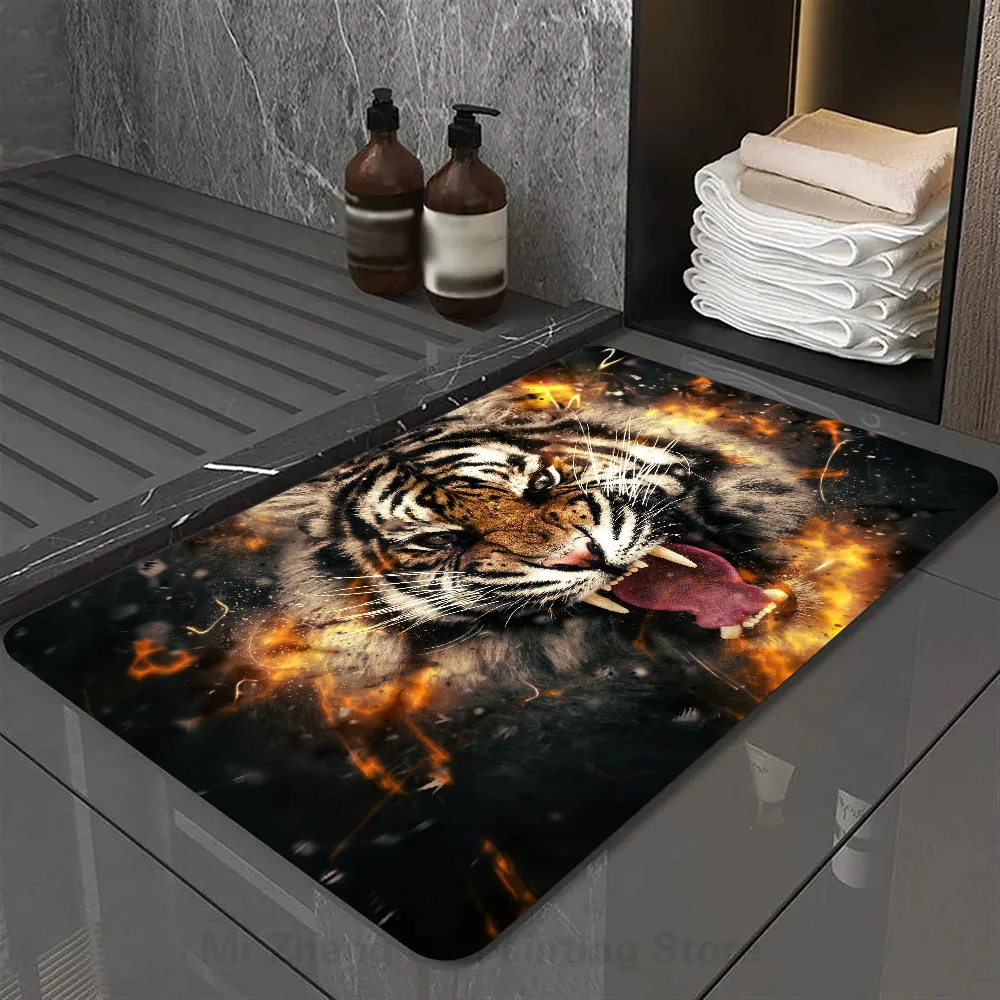 Коврики тигровые впитывающие Нескользящие 1 шт.