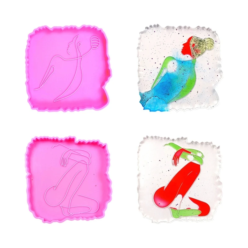 

1/4 шт., формы для женской эпоксидной смолы