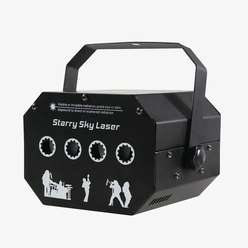 Stage lighting sound control starry laser light bar private room KTV laser starry sky pattern dyeing light performance