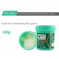 BST-559A SGS Lead-free Insulating Flux Paste Halogen-free BGA Soldering Oil Rosin Oil Agent Mobile Phone Electrical Maintenance