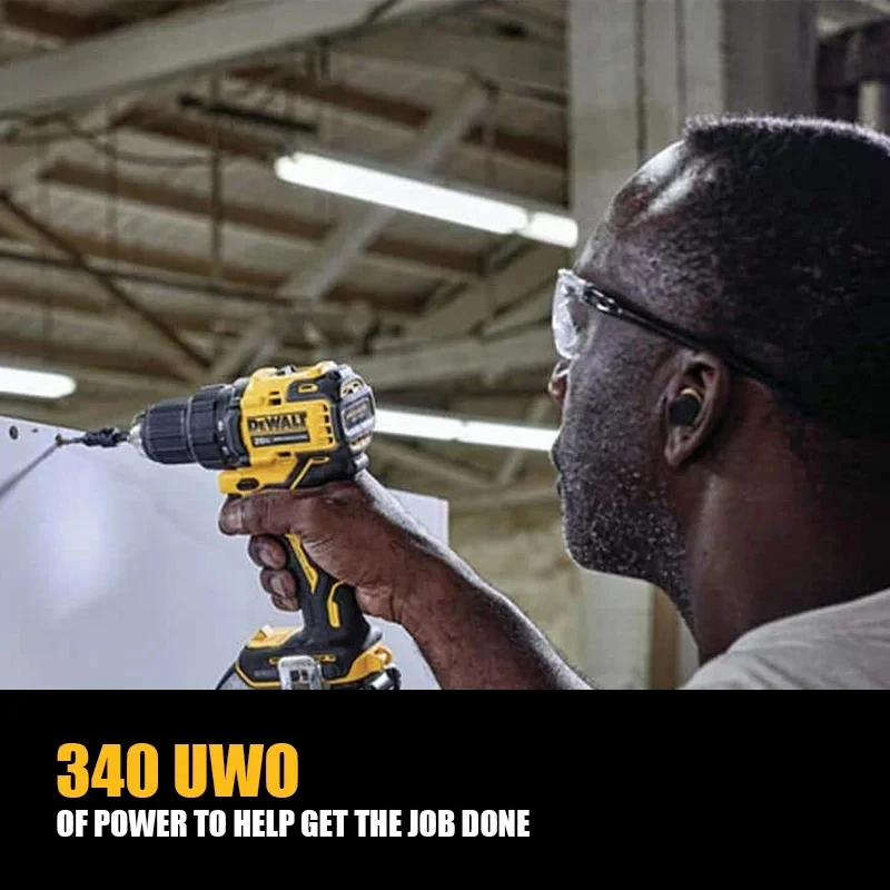 DEWALT DCD708 20 в литий-ионный бесщеточный компактный 1/2 дрель/привод 1650 об/мин 65 нм