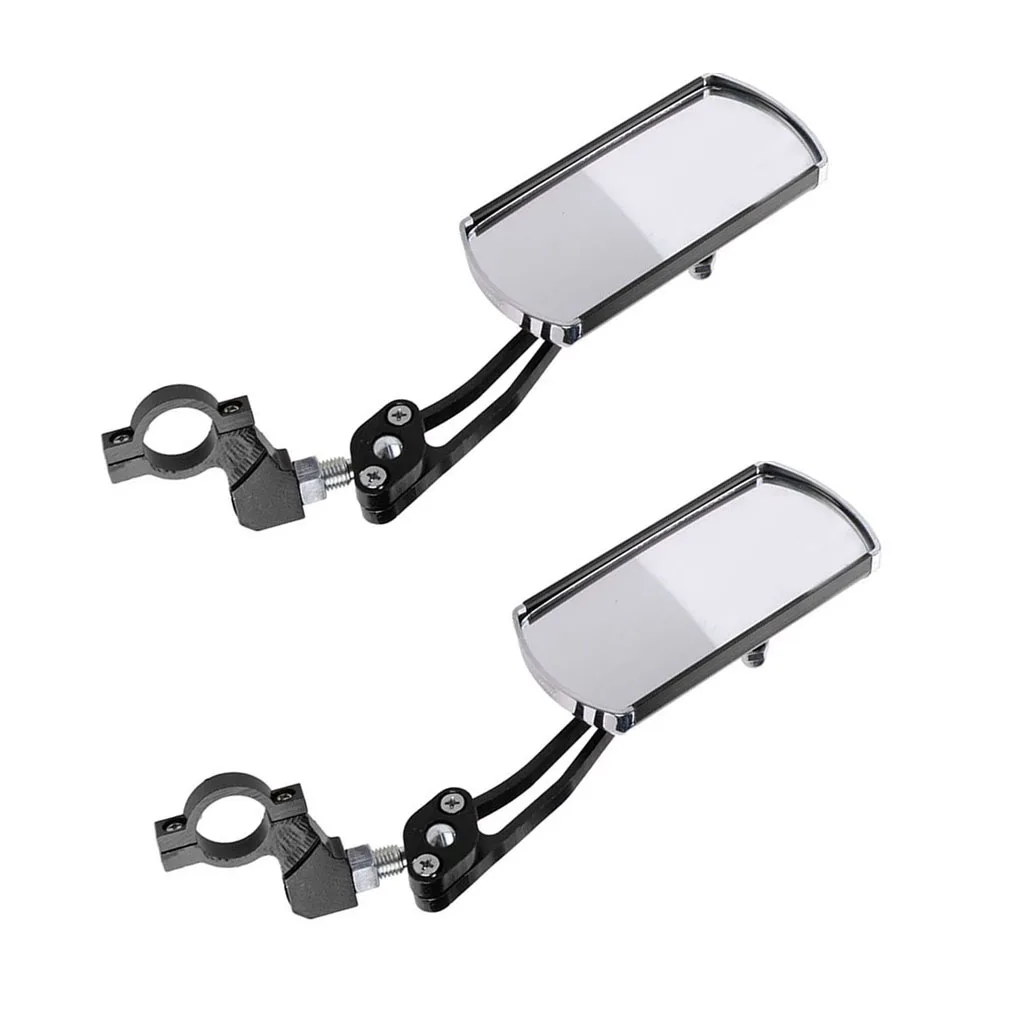 

Велосипедное вращающееся зеркало заднего вида, Велосипедное Зеркало из алюминиевого сплава с поворотом на 360 градусов, регулируемое зеркало на руль, 1 пара, синее