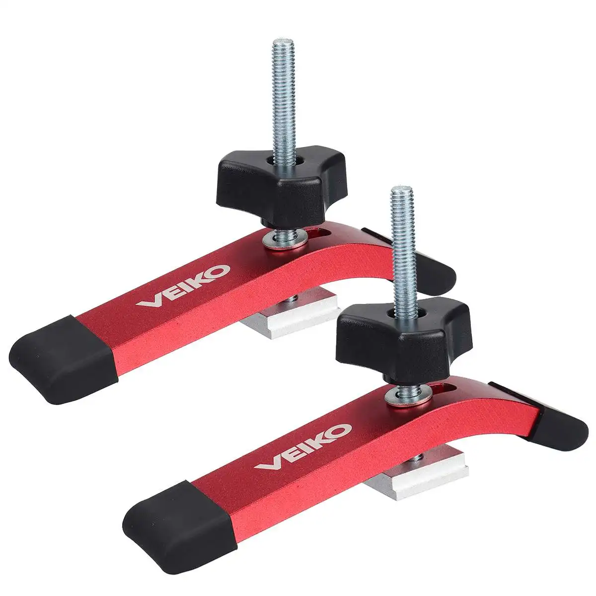 2 Set Quick Acting T-Track Hold Down Clamp Upgraded Aluminum