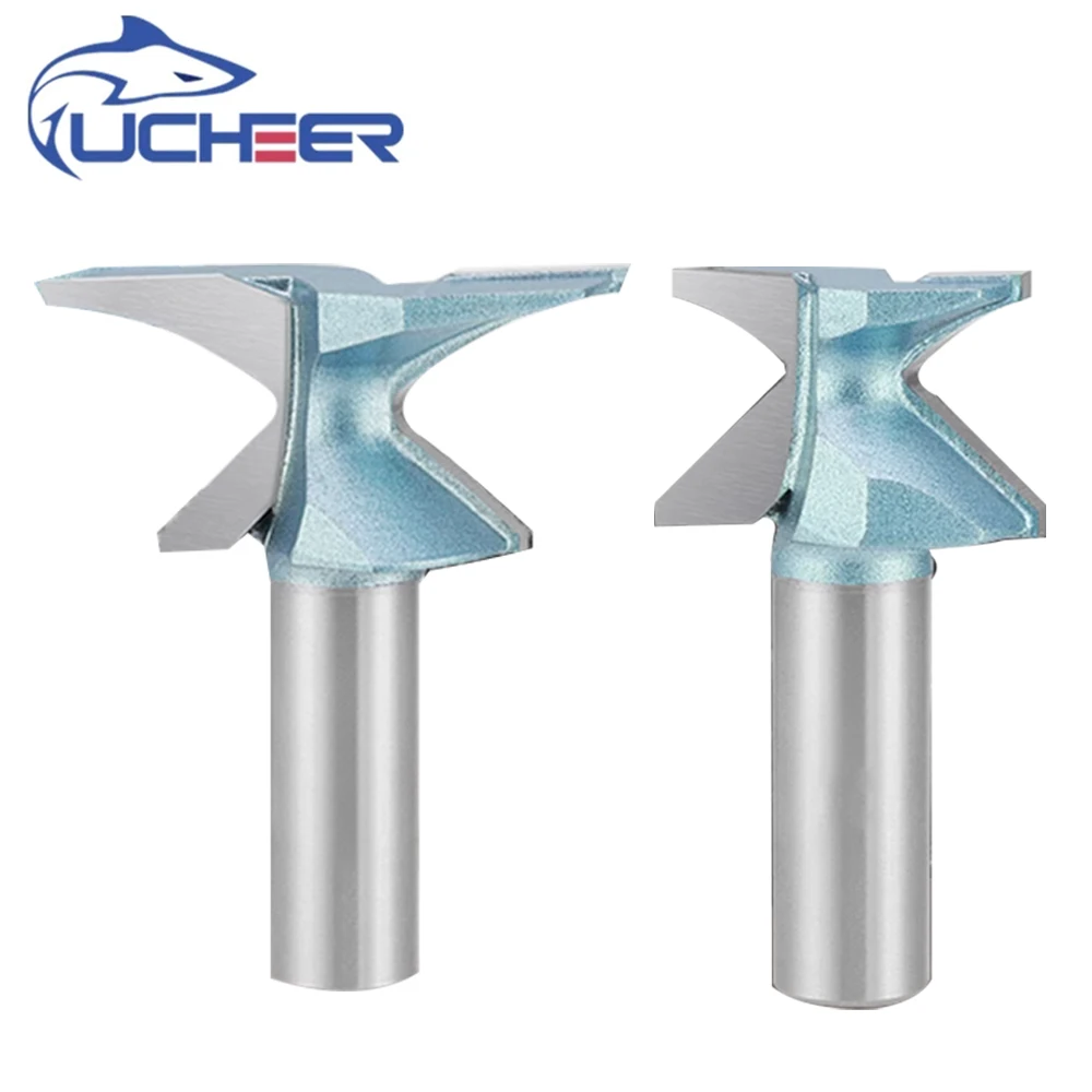 Фото UCHEER Интегрированные гравировальные биты с хвостовиком дуги 1/2 дюйма, деревянные двери и настенный шкаф с циркулем R18 R30r R30, гибочный №1