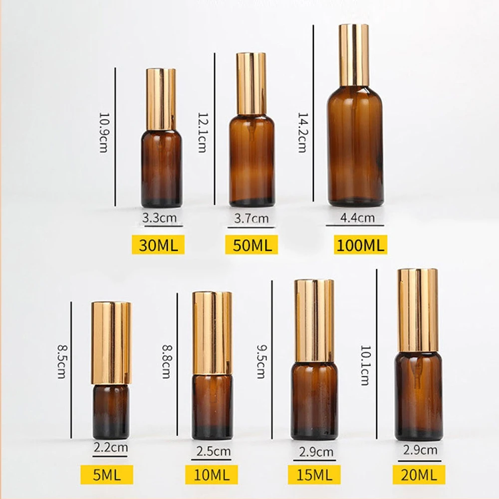 5/10/15/20/30/50/100 мл пустая бутылка с мелким распылением многоразовые контейнеры для