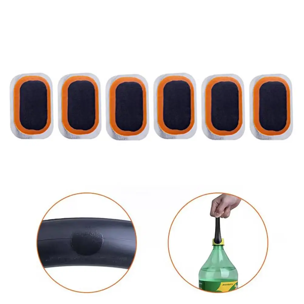 Наборы для ремонта велосипедных шин портативные резиновые заплатки плода