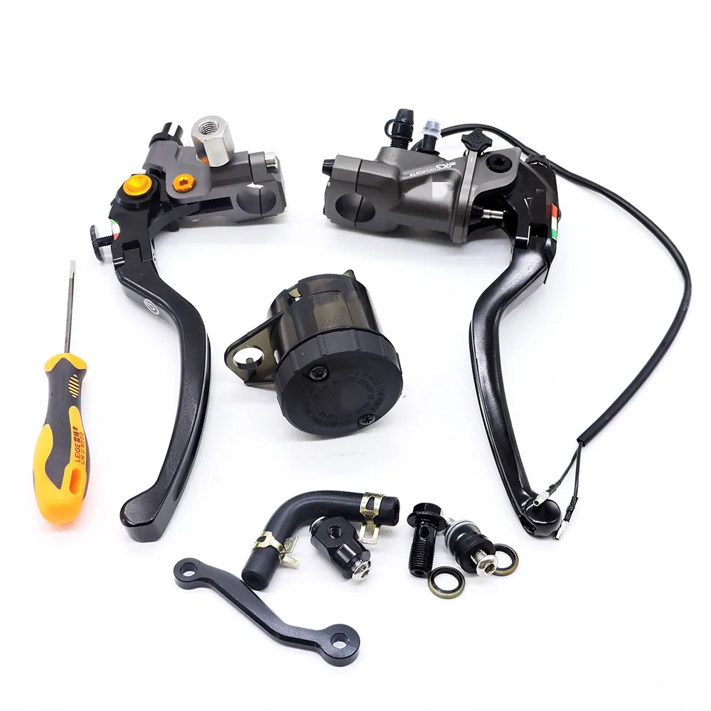 

19 RCS Motorcycle Brake Master Cylinder Cable clutch Radial Brake Pump 22mm Universal For Honda Yamaha Kawasaki Suzuki