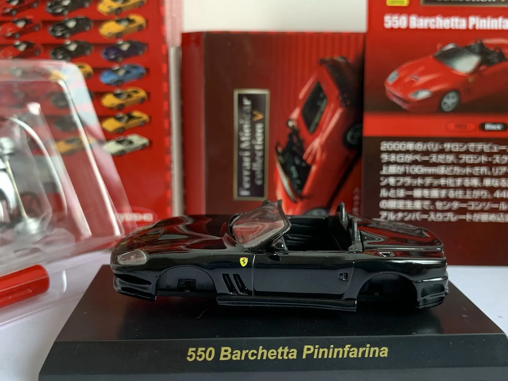 

Коллекция KYOSHO Ferrari 1/64 BP Roadster pininfарина из литого сплава, собранная модель автомобиля, украшение, игрушки, 550