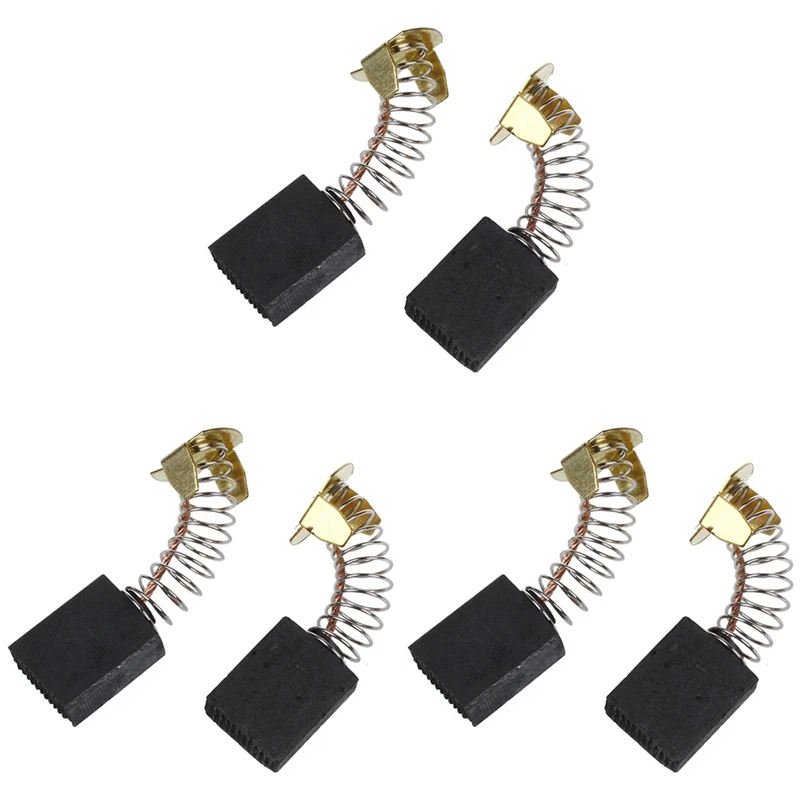 

6 Pcs Electric Motor Power Tool Part Carbon Brush 6.5Mm X 13.5Mm X 18 Mm