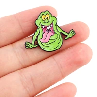 animated movie ghost busters enamel brooch cool pins clothes backpack lapel badges collection fashion jewelry accessories gifts