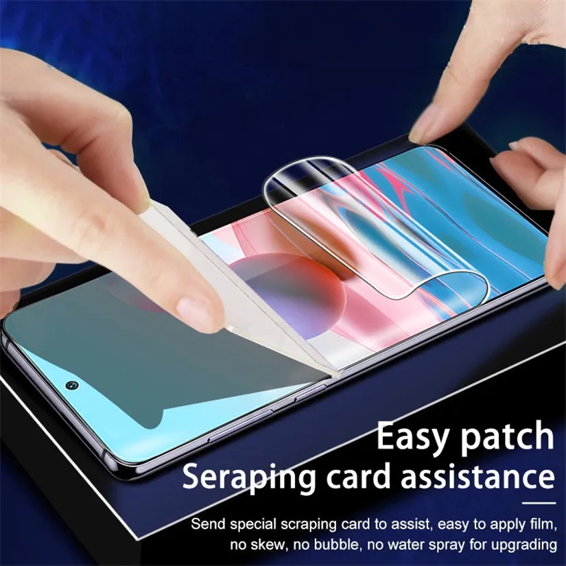 Redmi Note10 10S Hydrogel Film Redmi Note 12 Pro Screen Protector For Xiaomi 12T/11T 12 Pro 11 Lite Film Redmi Note 12 Pro 11S