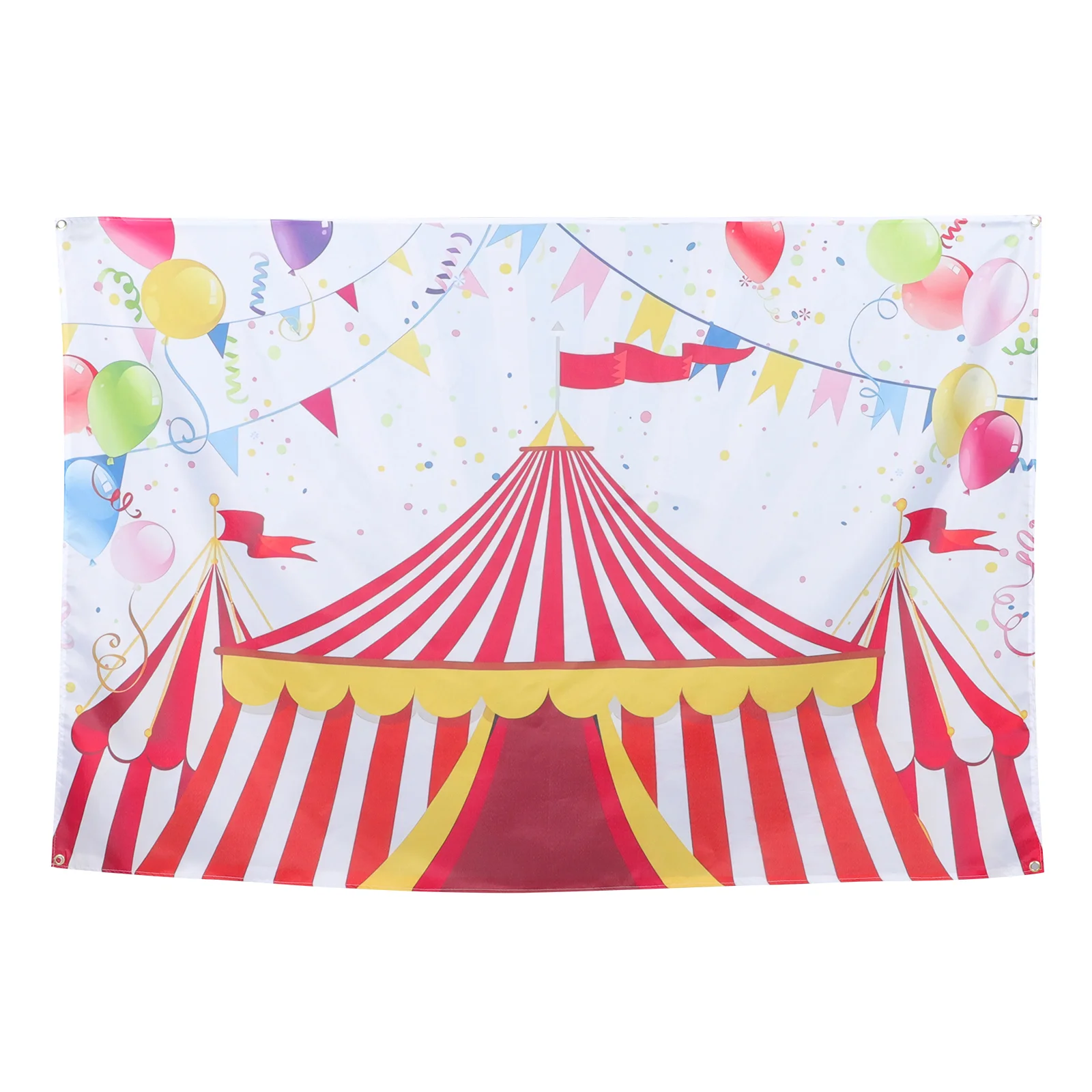 

Carnival Circus Backdrop Party Photo Banner Decorations Theme Hanging Background Photography Props Tent Supplies Cloth Bunting