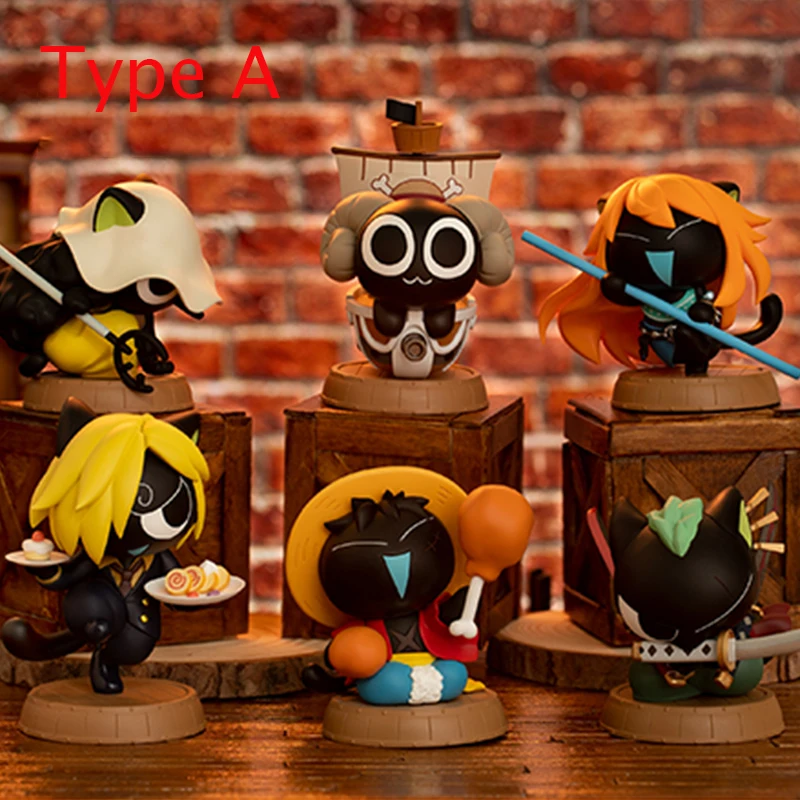 

Genuine One Piece Anime Co-branded Cos Confirmed The First One Piece King Second Bomb Hand-made Ornaments Luffy Figure Kawaii