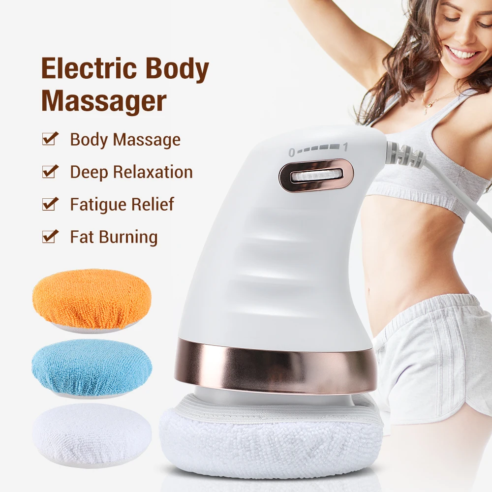 

Electric Body Slimming Massage Handheld Vibrating Back Neck Leg Massager Weight Loss Anti Cellulite Belly Fat Burner Body Shape