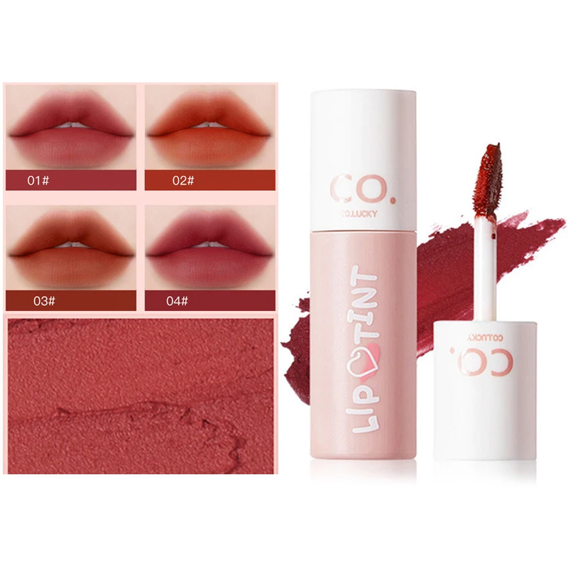 

Lip Glaze Velvet Lip Clay Matte Lip Gloss Liquid Lipstick Beauty Makeup Long-lasting Multi-colored Textured Moisturizing Velvety