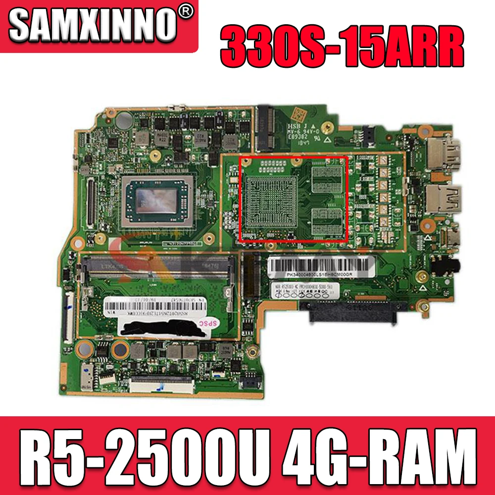 FRU:5B20R27416 5B20R27421 5B20T26547 для Lenovo Ideapad 330S-15ARR материнская плата ноутбука со стандартным