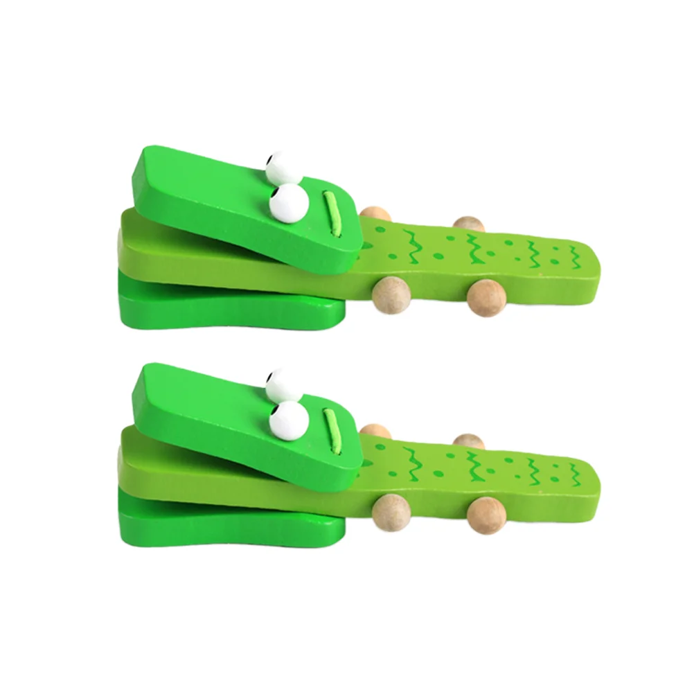 

2 Pcs Percussion Animals Toyss Percussion Instruments For Percussion Instruments Baby Animal Musical Toddlers