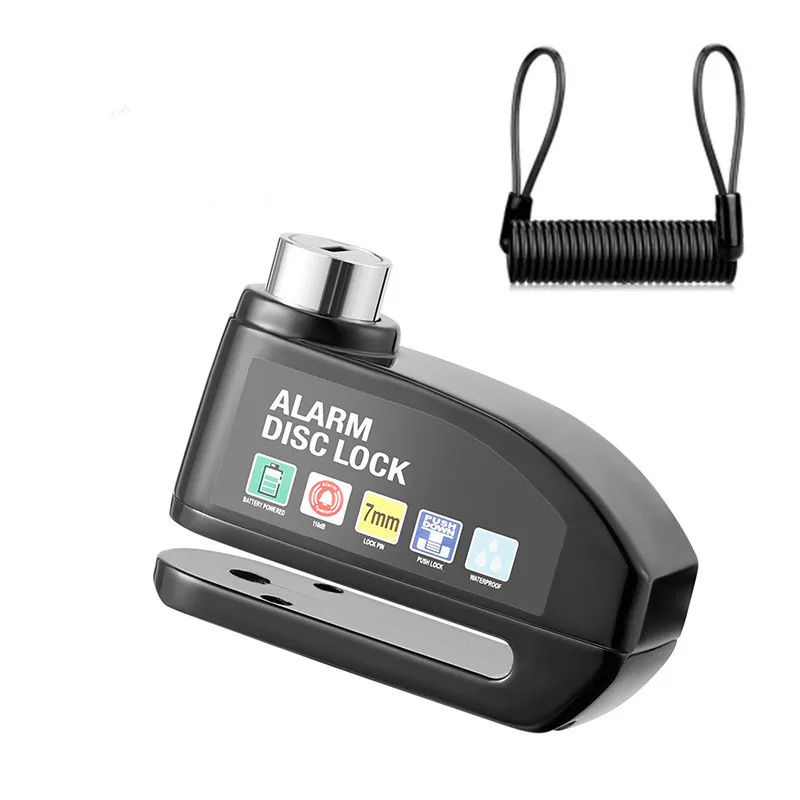 Велосипедная сигнализация дисковый тормоз электрический замок велосипедный