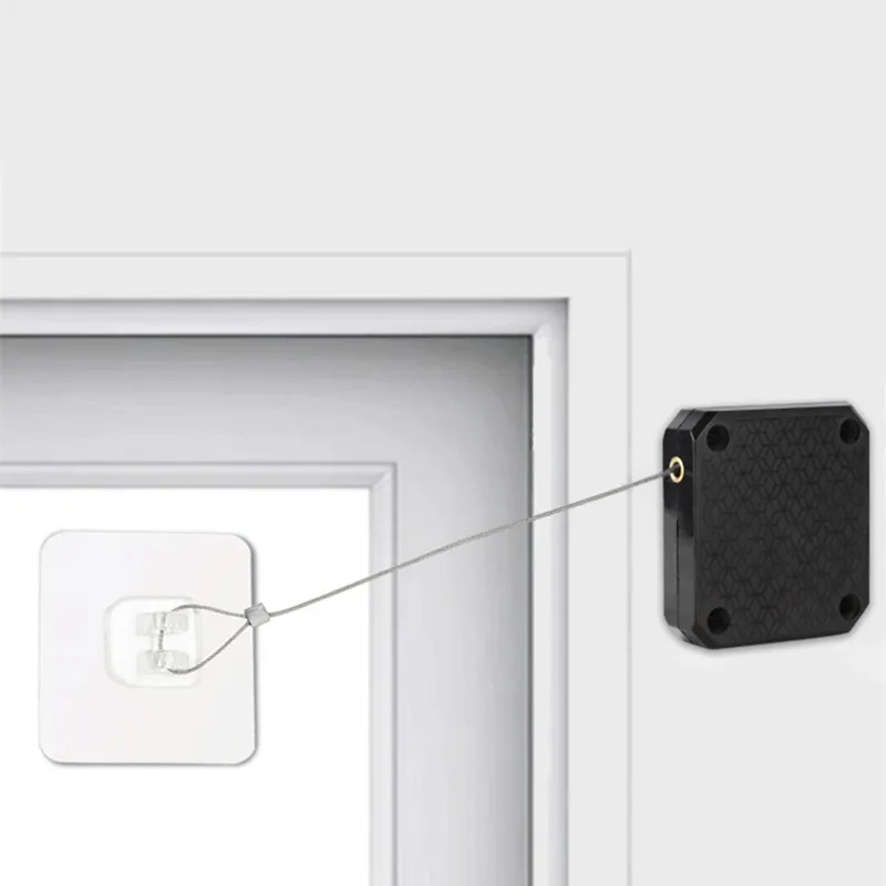 

Automatic Door Closer Punch-Free Adjustable Door Closers for Sliding Door Glass Door 500g 800g 1000g Tension Closing Device