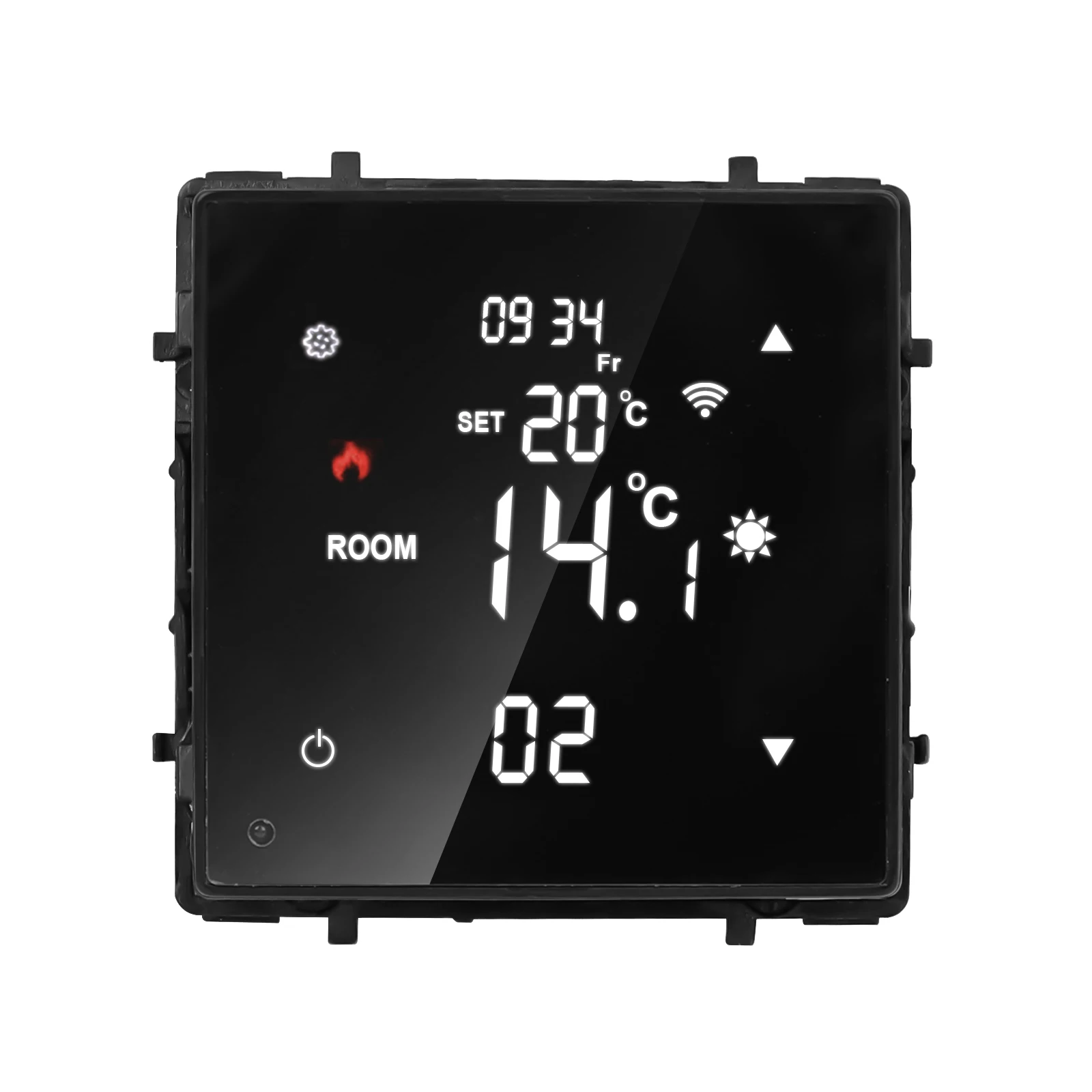 

Умная настенная розетка Bingoelec, европейский стандарт, Wi-Fi термостат, USB тип с, 1/2/3 клавиши, переключатель, белый модуль «сделай сам»