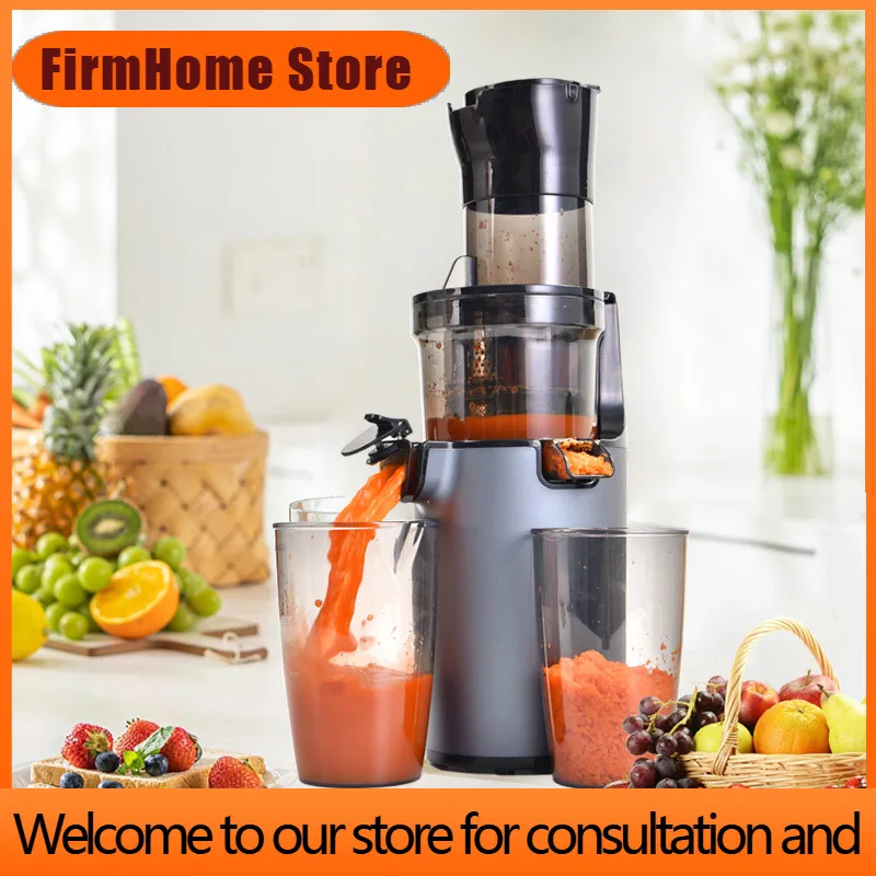 Фото Соковыжималка для цитрусовых FirmHome StoreIslow, коммерческая электрическая соковыжималка холодного отжима, медленная соковыжималка №1
