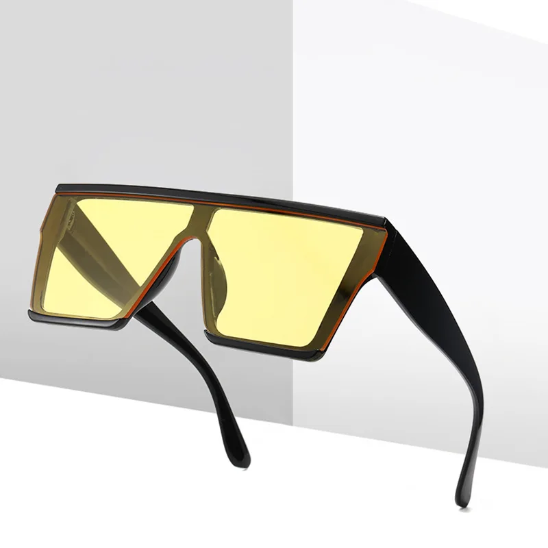 

Новинка 2022, ветрозащитные зеркальные Модные солнцезащитные очки в большой оправе, женские европейские и американские модные солнцезащитные очки, мужские