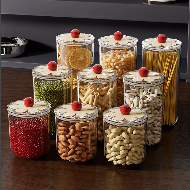 Водонепроницаемый Пластиковый Контейнер Для Хранения Продуктов Прочный Сухих