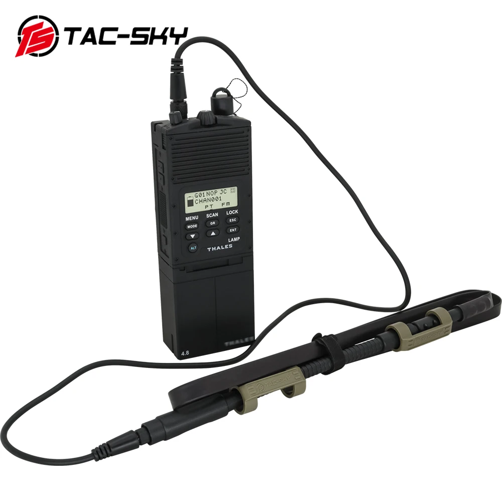 TS TAC-SKY Military Airsoft Paintball Game War Headphones PRC Antenna PRC-148/152 Antenna Pack Simulation Tactical Walkie Talkie