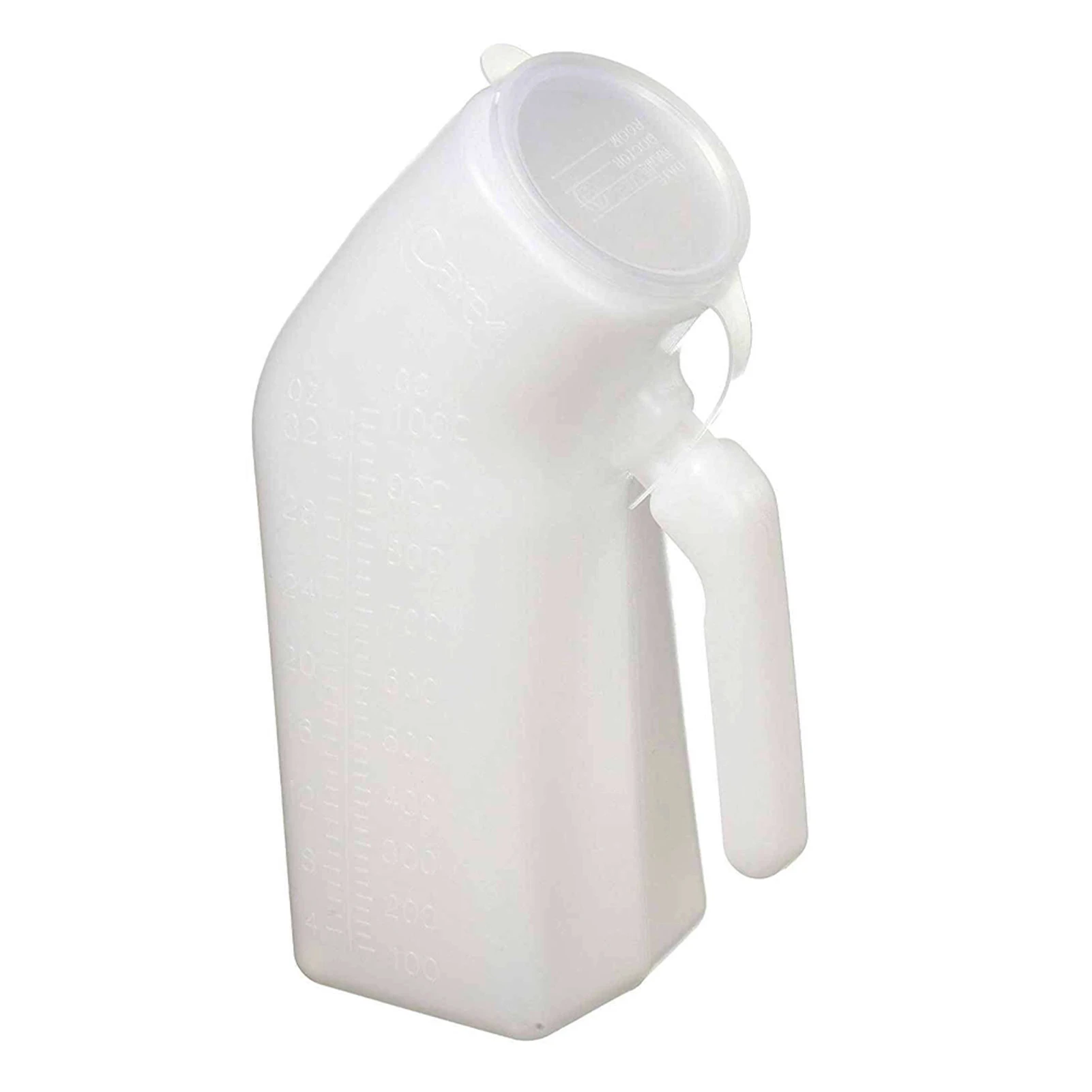 

3pcs 1200ml Elderly Car Lightweight Male Urinal Hospital Incontinence Screw Cap Lid Spill Proof Portable Plastic Easy Grip