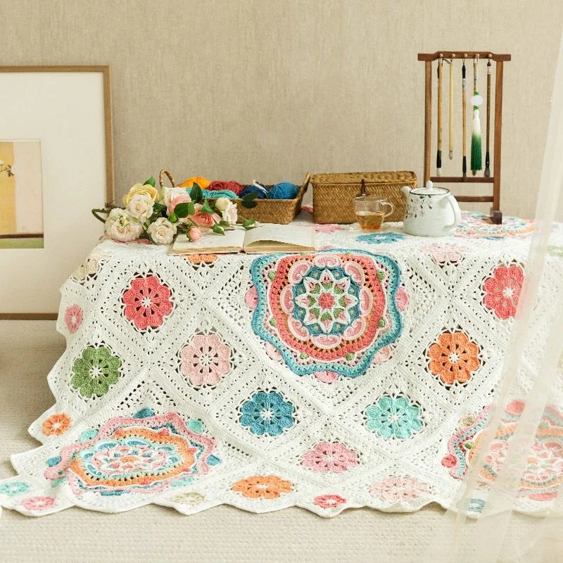 

DIY Handcraft Blanket Making Materials Package Crochet Weaving Sofa Cover Selfmade Sewing Accessories Woven Handmade Blanket