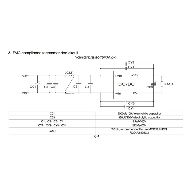 Блок питания постоянного тока с 48 В до 5 в 12 понижающий модуль 75 Вт изолированный
