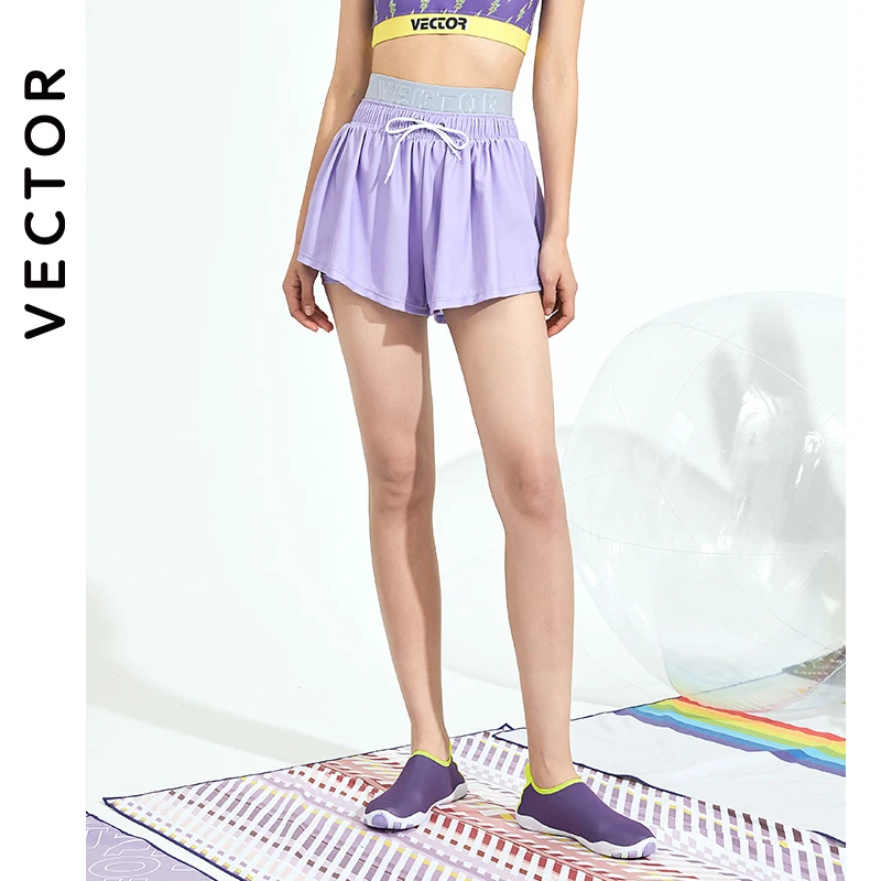 VECTOR 2021 Fake Skirt Women's Swimsuit Separate Swimwear Surfing Pants for Women Wetsuit Black Swimming Cropped Trousers