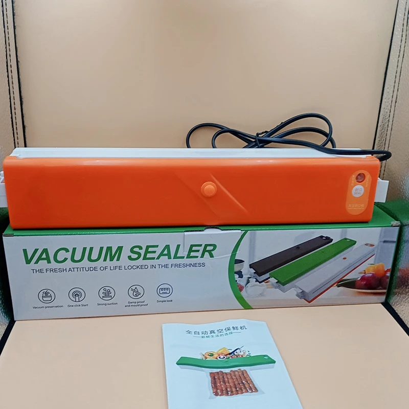 

Kitchen Accessories Vacuum Sealer Small Automatic Food Packaging Gadgets Compression Molding Home Fresh-Keeping Sealing Tools
