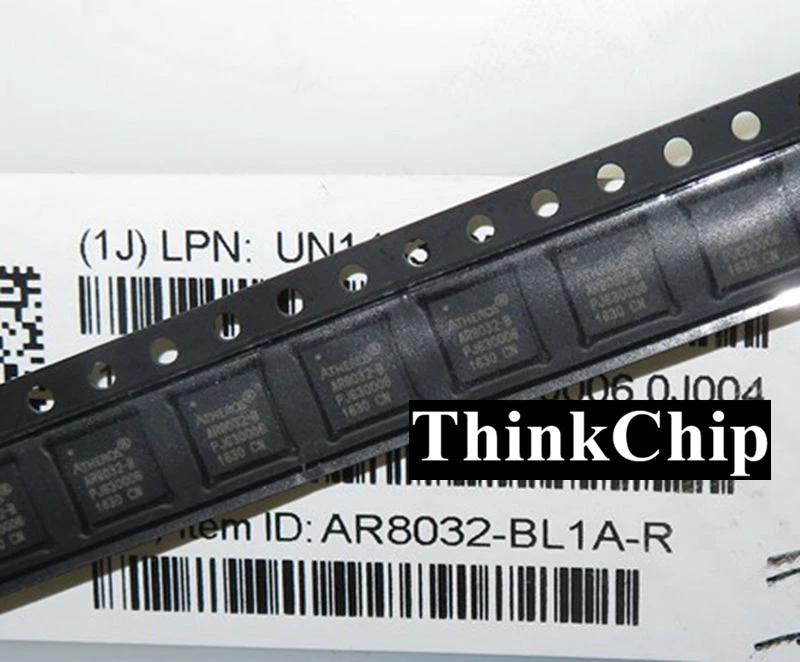 

AR8032-BL1A QFN Быстрый Ethernet-трансивер AR8032 CPU