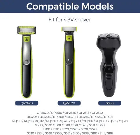 YUKU Адаптер для зарядки бритвы Philips One Blade