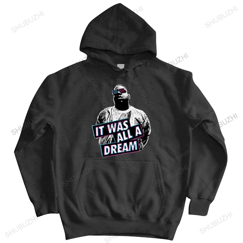 Многоцветные топы модная мужская хлопковая толстовка унисекс biggie smalls it was all a 3d