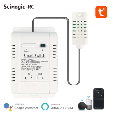 Scimagic-RC Умное Wi-Fi реле температуры и влажности