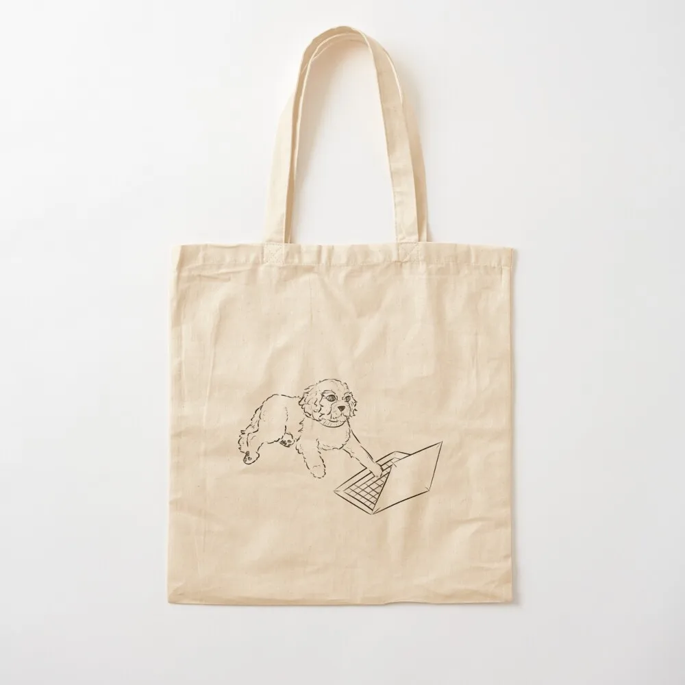 Сумка Bennet Hard at Work Tote Bag холщовая сумка на заказ для пляжа