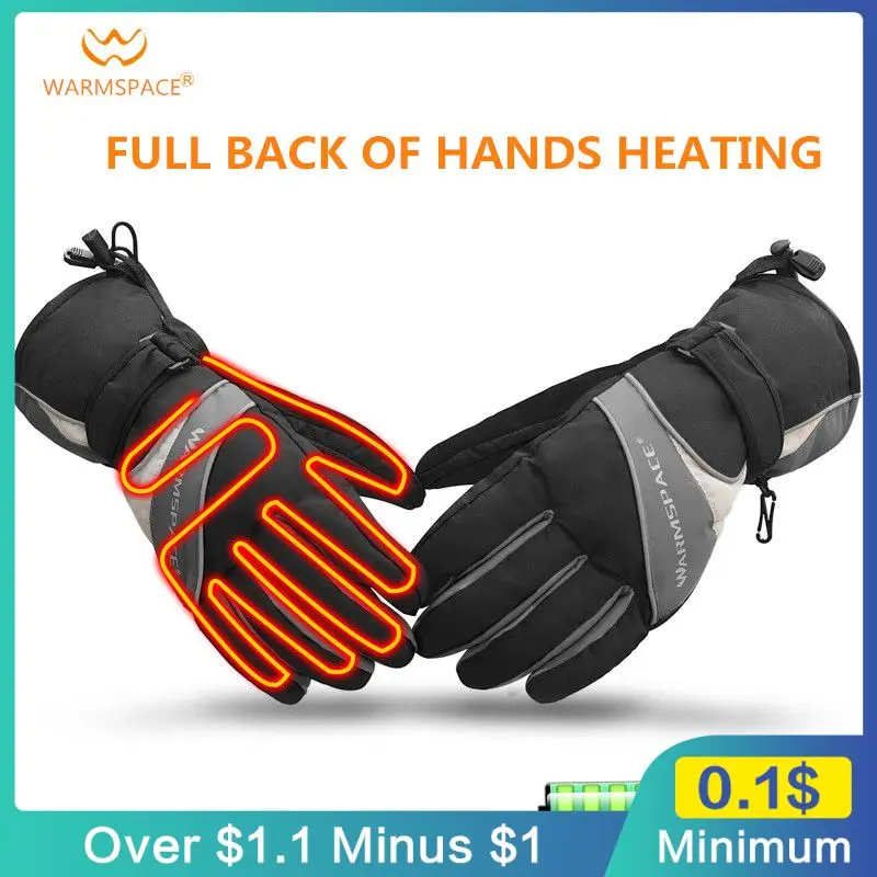 

Mountaineering Gloves Waterproof 11 Cm/4.33 For Outdoor Activities Winter Hand Warmer Breathable Warm For Cycling Motorcycle