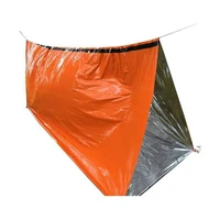 outdoor life bivy emergency sleeping bag thermal keep warm waterproof mylar first aid emergency blanke camping survival gear