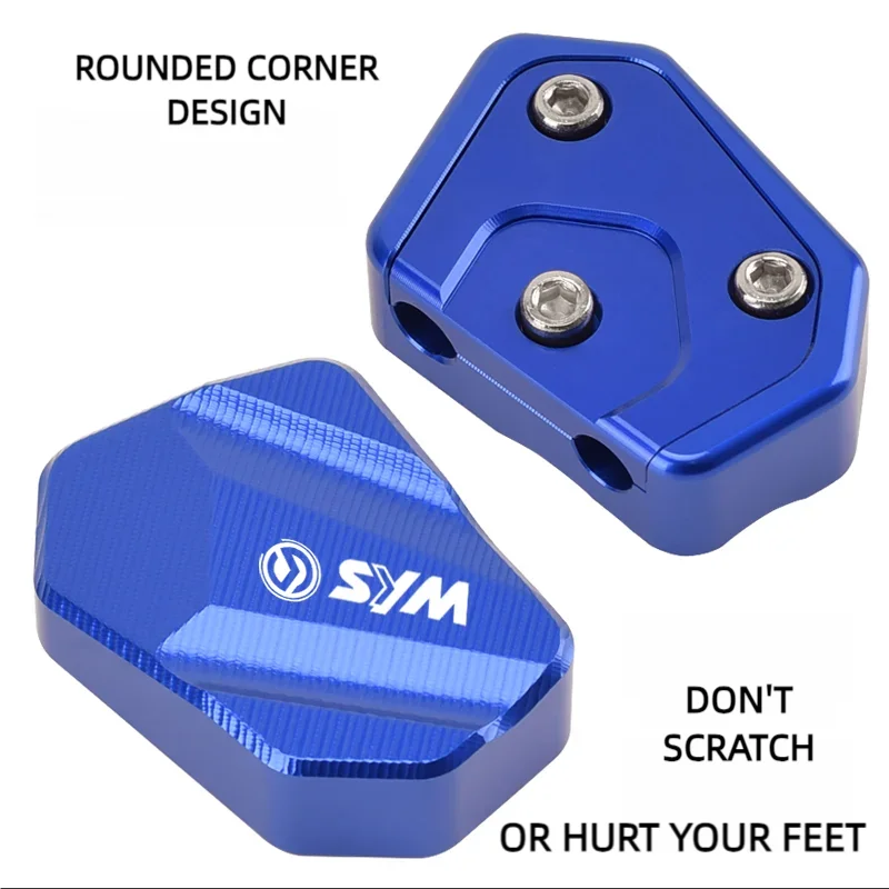 Фото Chekis подходит для Sym Husky Adv 300 Joyride 300I Joymax F300, модифицированный боковой штатив, увеличенная база, боковая поддержка, боковая поддержка, увеличенная №5