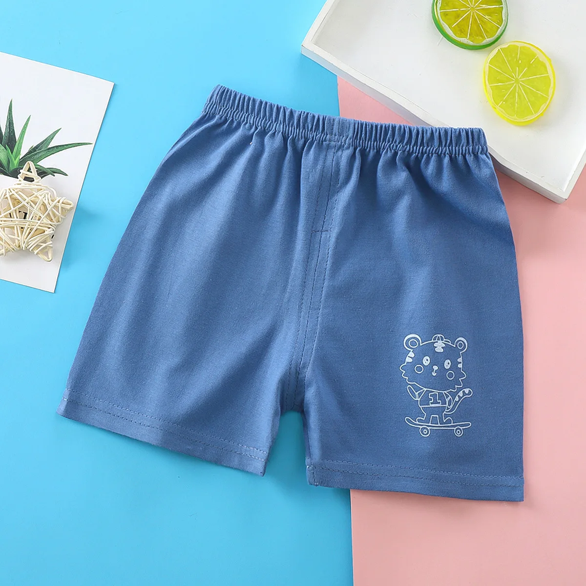

Summer Shorts For Boys Girls Cotton Kids Children Beach Shorts Fashion Casual Print Clothes Toddler Baby Clothing Pajama Pants