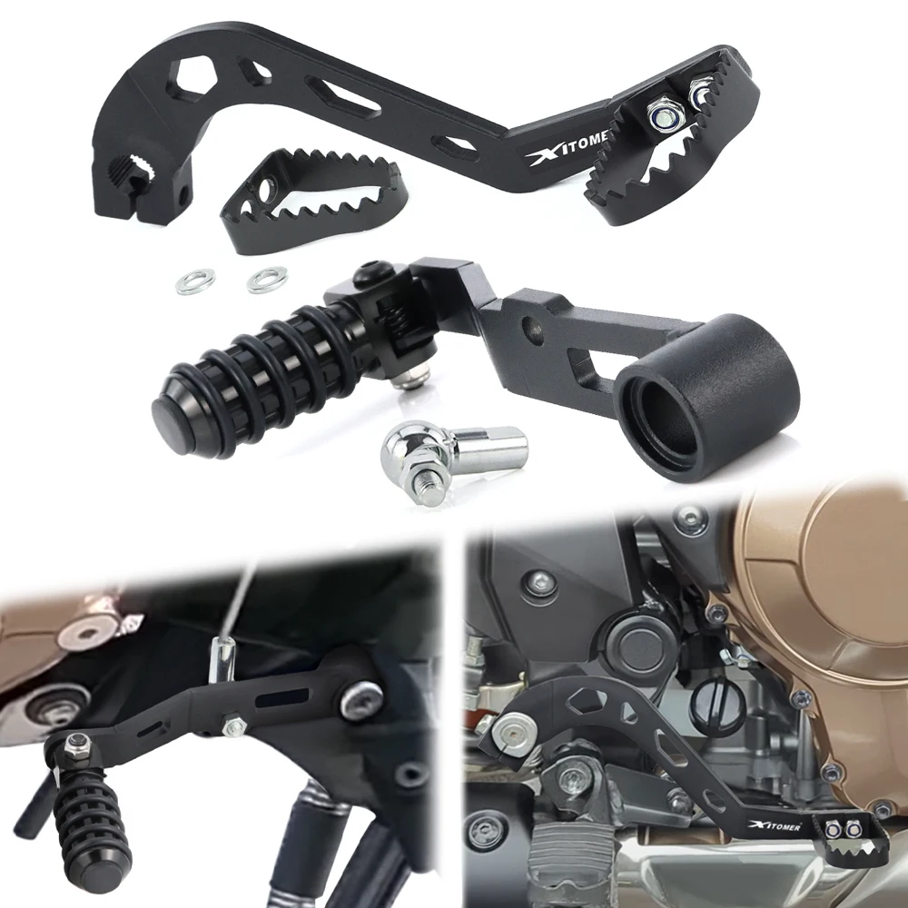 Фото Рычаг переключения передач мотоцикла, педаль тормоза для Triumph Tiger 800/XC/XCA/XCX/XR/XRT/XRX Tiger 900/GT/Rally/Pro 2019-2023 №1