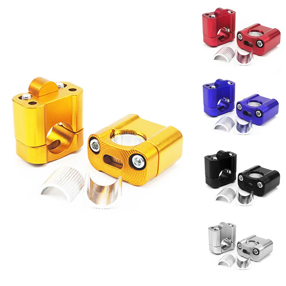 

CNC Aluminum Alloy Handlebar Risers Mount Clamp Adaptor 22mm 28mm Universal For Pit Dirt Bike Racing Motorcycle Dropshipping