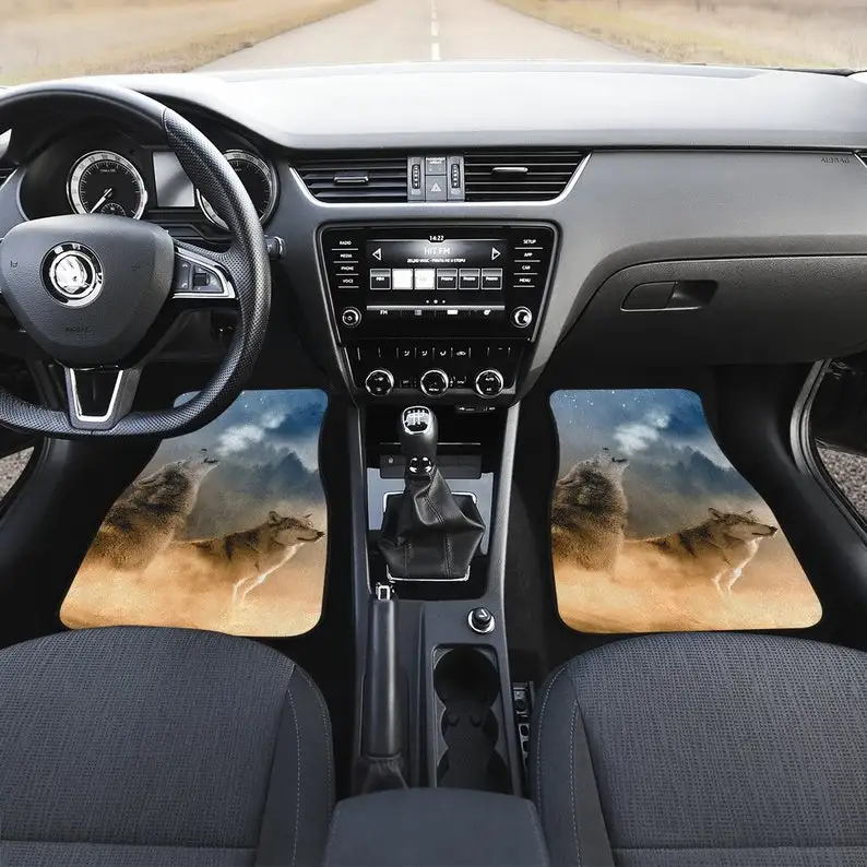

Wolves Car Mats / Wolves Car Mats / Wolves Front Car Mats / Wolves Car Accessories