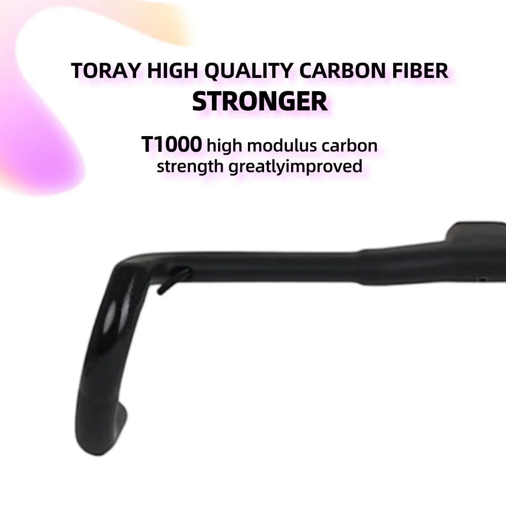 Руль для дорожного велосипеда T1000 полностью внутренний без логотипа со