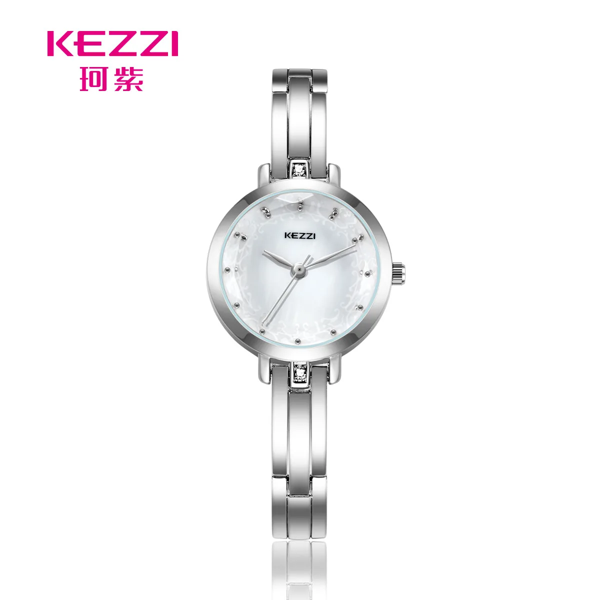 

Kezi KEZZI Classic Women's Watch Quartz Movement Metal Watch Band Female Minority Luxury Watch Minimalism