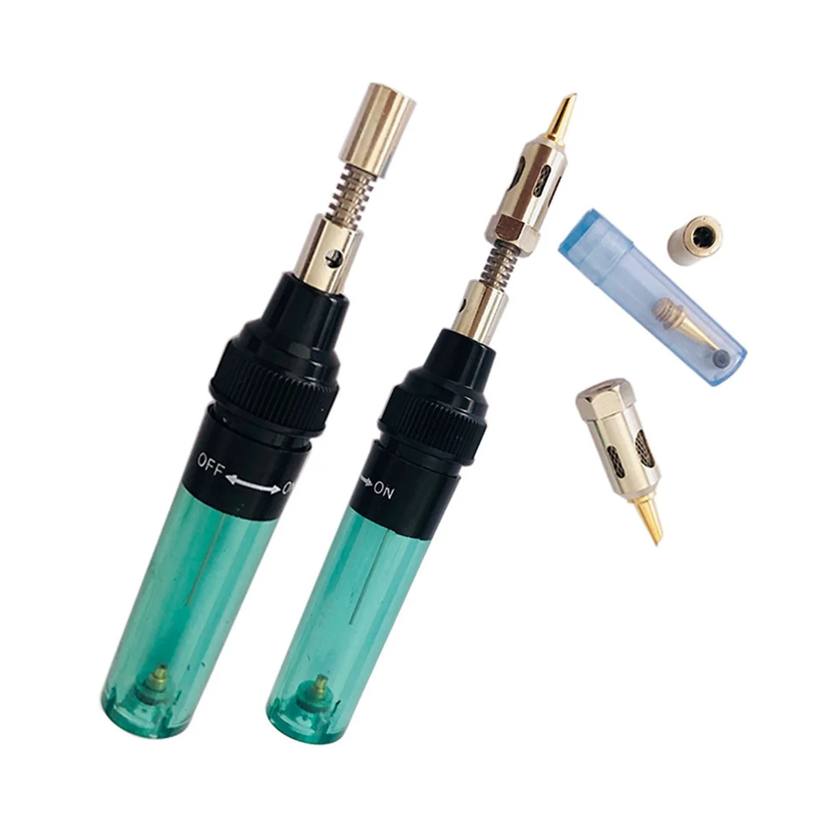 

1300℃ Celsius Butane 3 in 1 Gas Soldering Iron Cordless Butane Gas Welding Pen Welding Pen Burner Welding Kit A