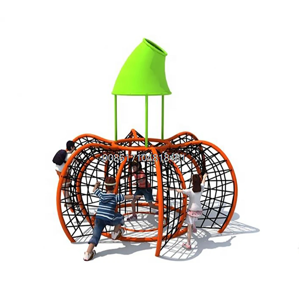 

Popular Outdoor Rope Net Climbing Playground for Kids
