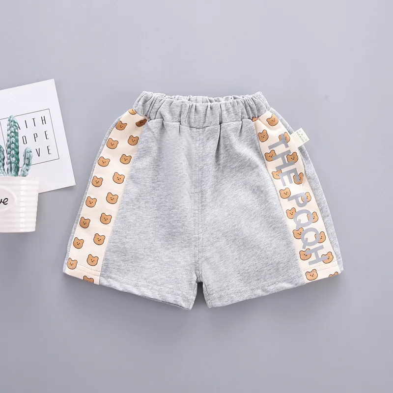 

Boys shorts summer children's five-point pants thin baby summer clothes baby cotton outer wear middle pants children's pants